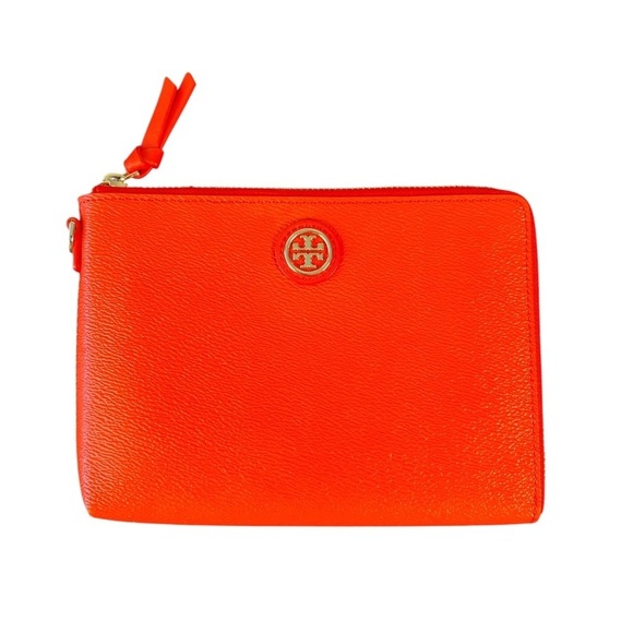 Tory Burch Red Clutch - Picture 3 of 8